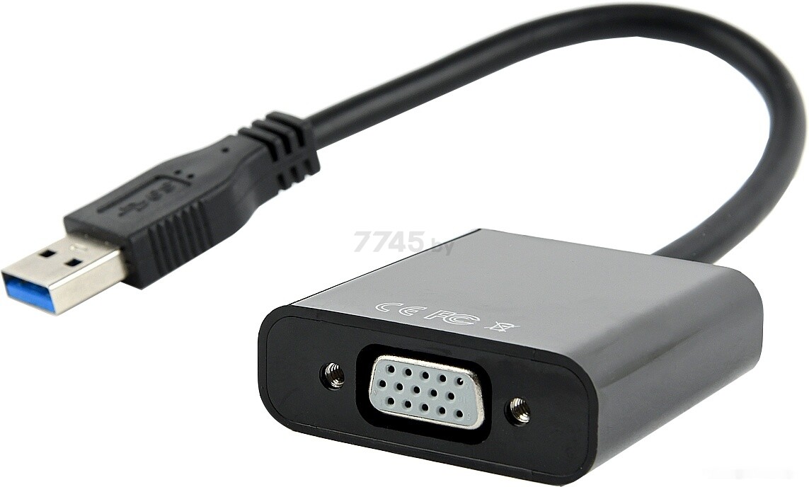 Адаптер GEMBIRD USB to VGA (USB AB-U3M-VGAF-01)