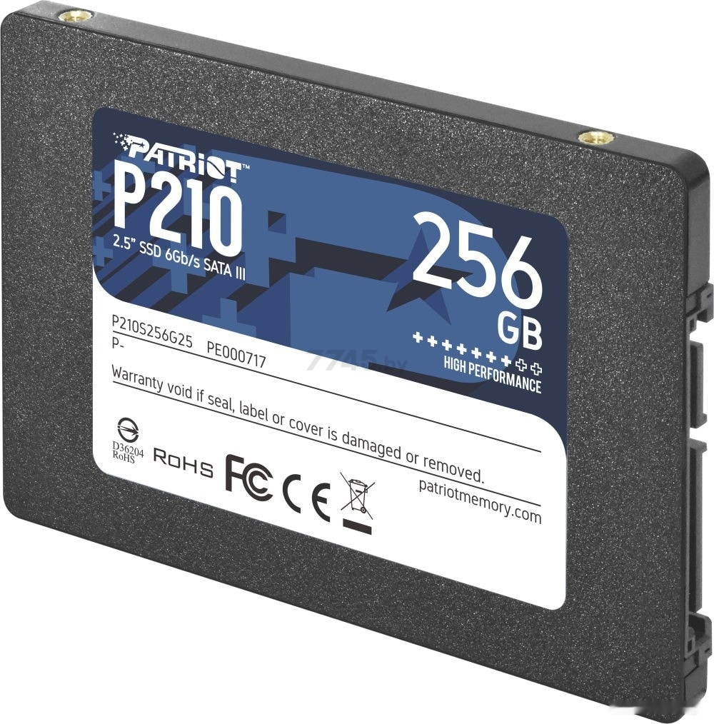 SSD диск Patriot P210 256GB (P210S256G25) - Фото 3