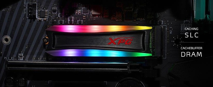 SSD диск A-Data XPG Spectrix S40G RGB 256GB (AS40G-256GT-C) - Фото 8