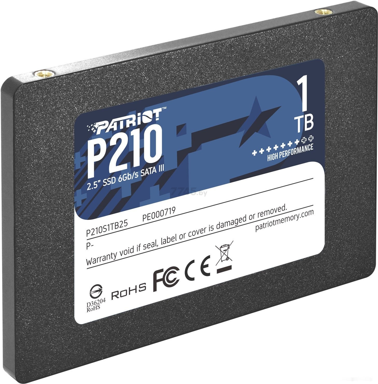SSD диск Patriot P210 1TB (P210S1TB25) - Фото 3