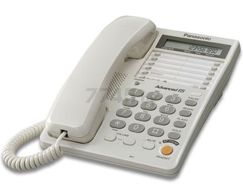 Телефон домашний проводной PANASONIC KX-TS2362RUW - Фото 2