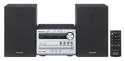 Музыкальный центр PANASONIC SC-PM250EE-S CD/USB/MP3/Bluetooth серебро