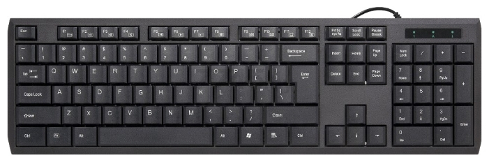 Клавиатура DEFENDER ММ OfficeMate SM-820 Black (45820)