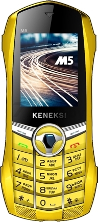 Мобильный телефон KENEKSI M5 Yellow