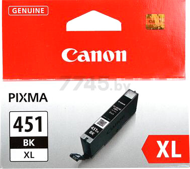 Картридж для принтера струйный черный CANON CLI-451 XL (6472B001)