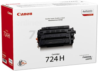 Картридж для принтера лазерный CANON 724H (3482B002AA)