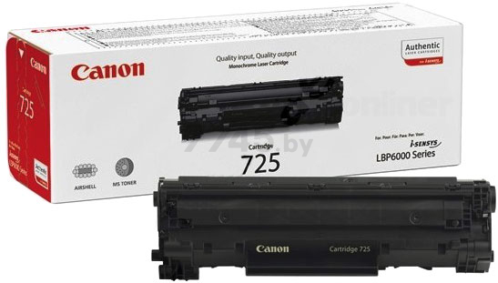 Картридж для принтера лазерный CANON 725 черный (3484B002) - Фото 2