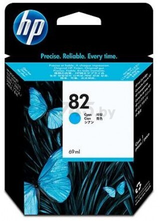 Картридж для принтера струйный HP 82 голубой (C4911A)