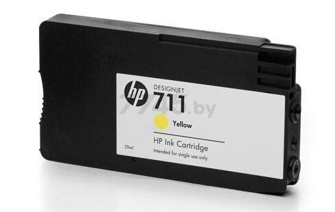 Картридж для принтера струйный HP 711 желтый (CZ132A) - Фото 2