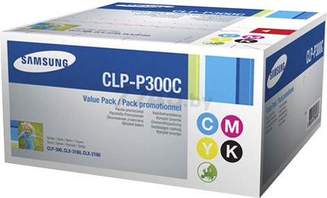 Комплект картриджей для принтера SAMSUNG CLP-P300C (CLP-P300C/ELS) - Фото 2