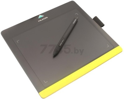 Графический планшет HUION 680 TF черно-желтый - Фото 3
