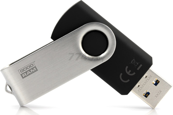 USB-флешка 16 Гб GOODRAM UTS3 Black (UTS3-0160K0R11) - Фото 2