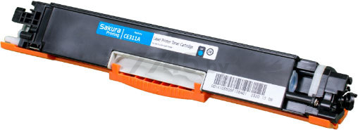 Картридж для принтера SAKURA CE311A голубой для HP CP1025 CP1025N (SACE311A)