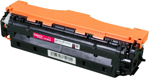 Картридж для принтера SAKURA CF383A пурпурный для HP MFP M476 (SACF383A)