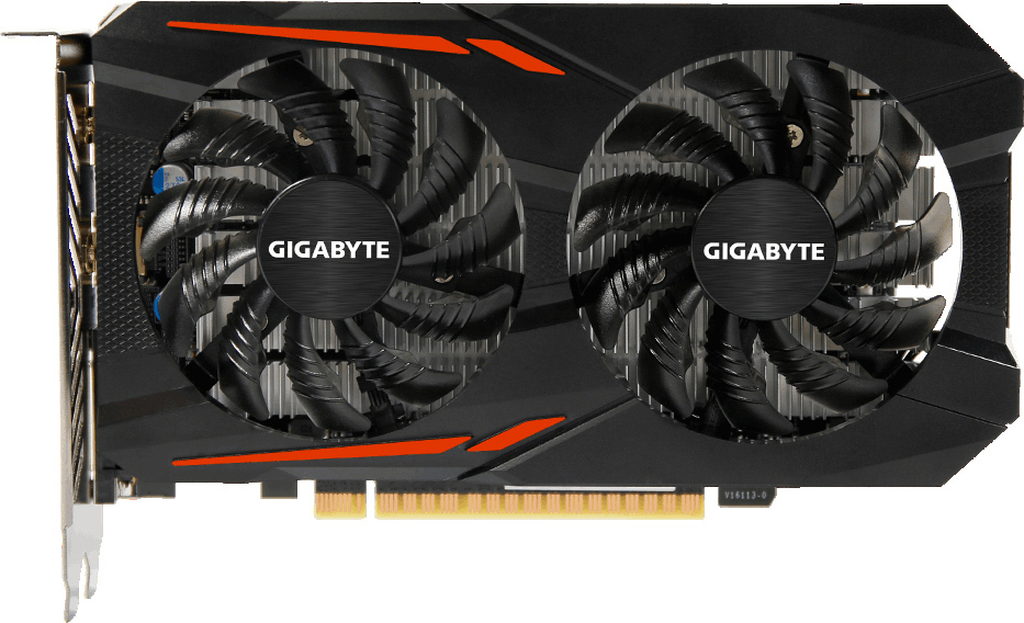 Видеокарта GIGABYTE GeForce GTX 1050 Ti OC 4GB GDDR5 (GV-N105TOC-4GD)