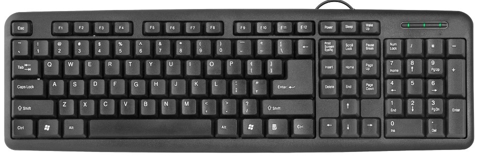 Клавиатура DEFENDER HB-420 USB RU