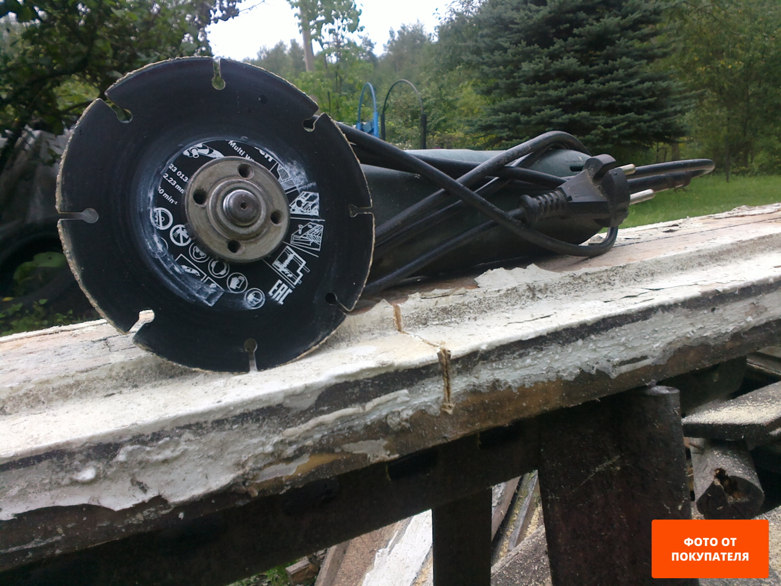 Круг отрезной 125х1,0x22,2 мм для дерева BOSCH Multi Wheel (2608623013) - Фото 3