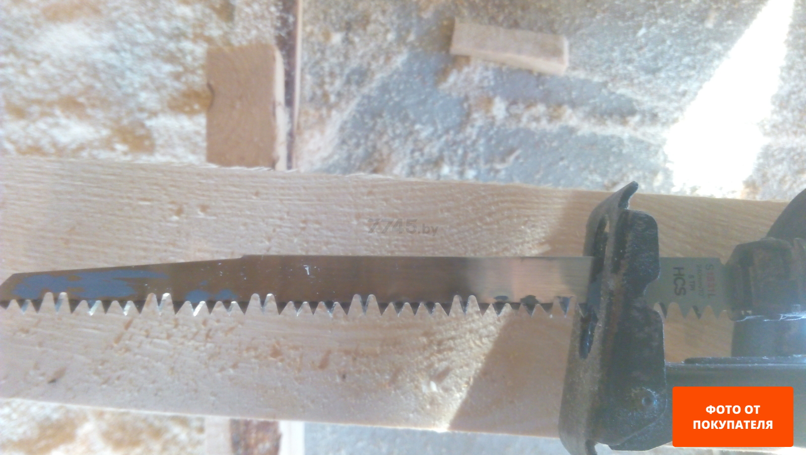 Полотно для сабельной пилы BOSCH Top for Wood S1531L 240 мм 2 штуки (2608650613) - Фото 2