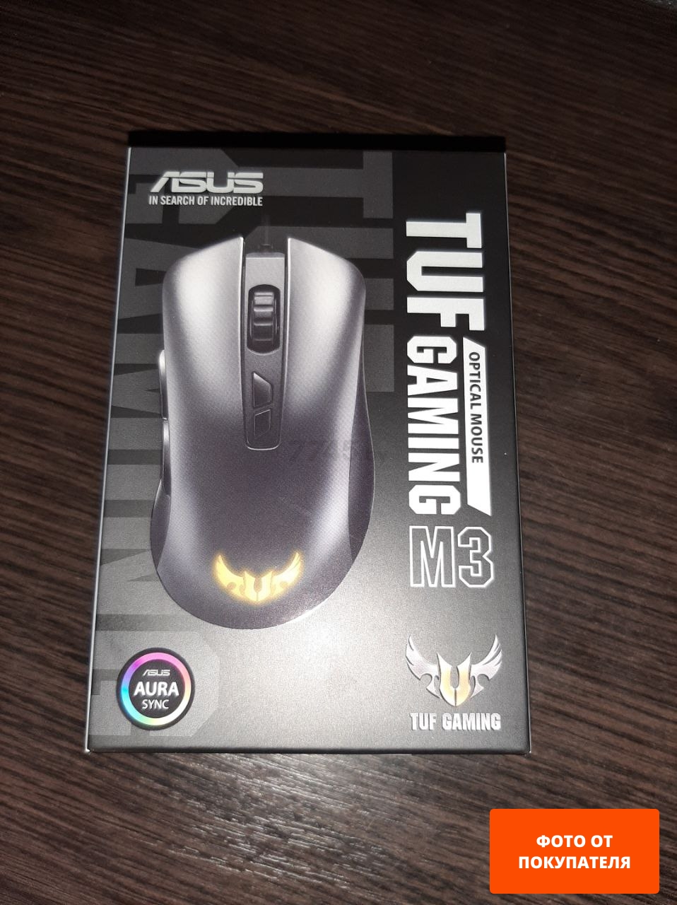 Мышь игровая ASUS TUF Gaming M3 (90MP01J0-B0UA00)