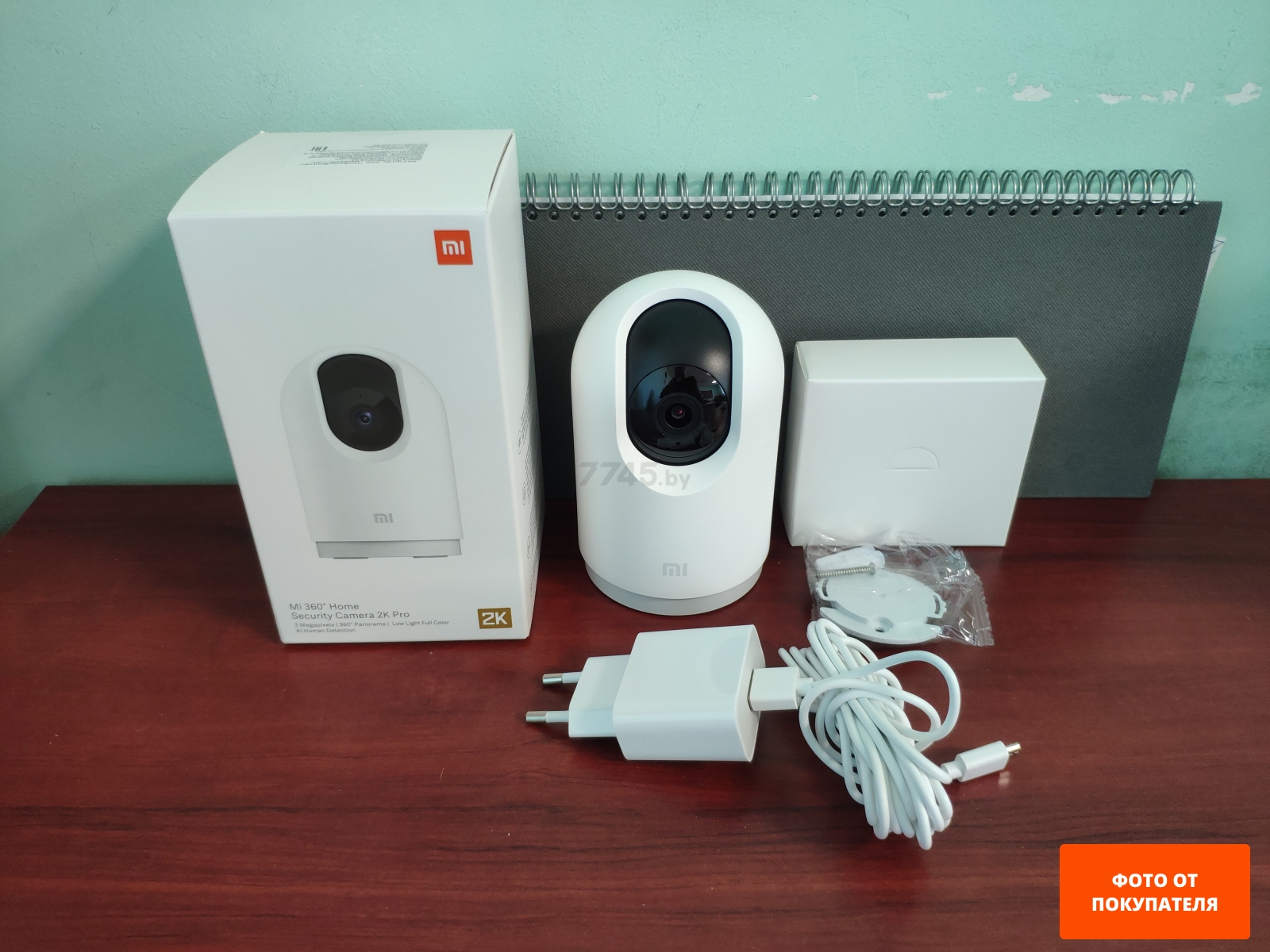 IP-камера видеонаблюдения домашняя XIAOMI Mi 360 Home Security Camera 2K Pro (BHR4193GL) - Фото 2