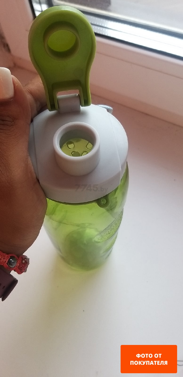 Бутылка для воды 0,7 л PERFECTO LINEA зеленый (34-702250) - Фото 2
