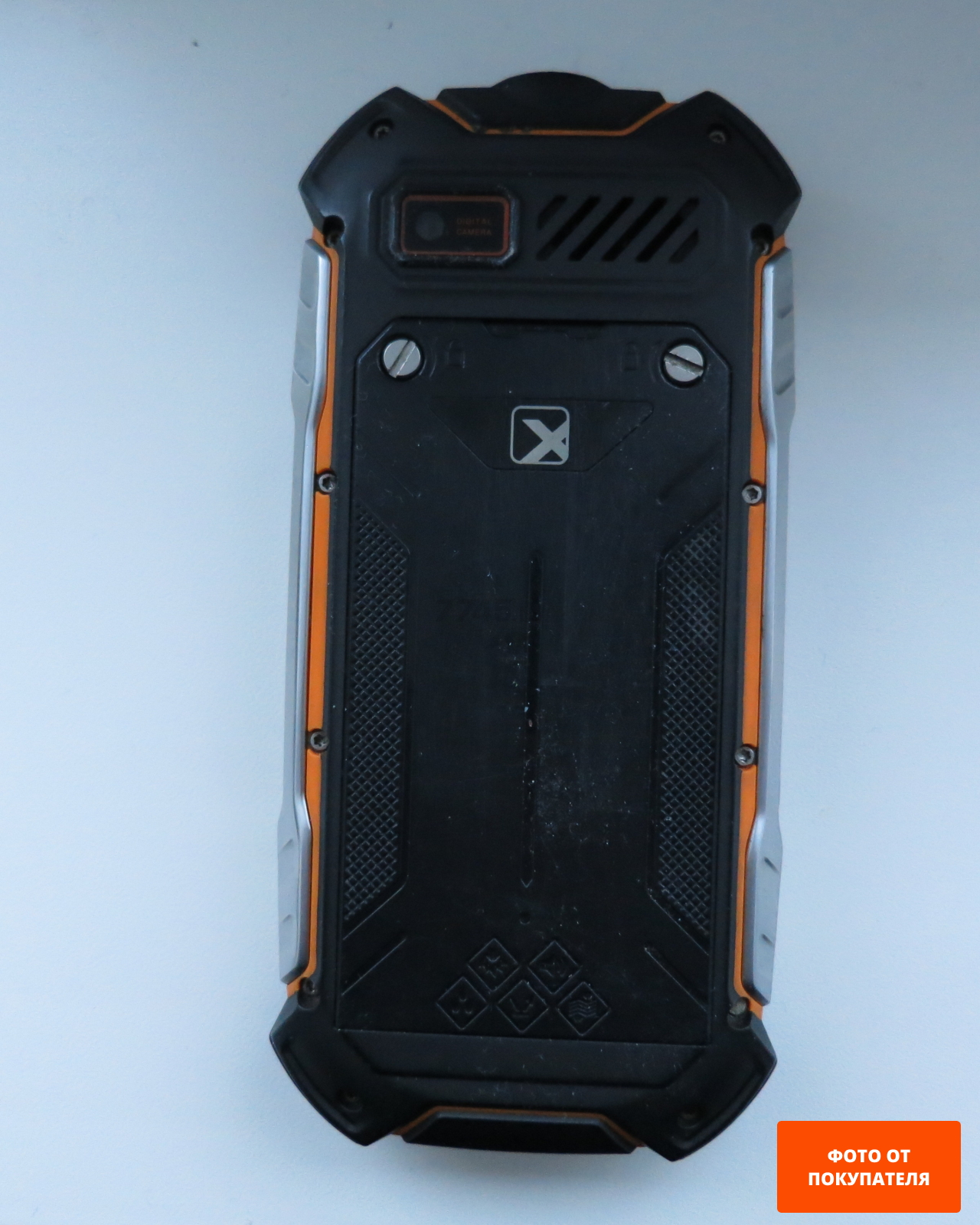 Мобильный телефон TEXET TM-530R черный/оранжевый - Фото 7