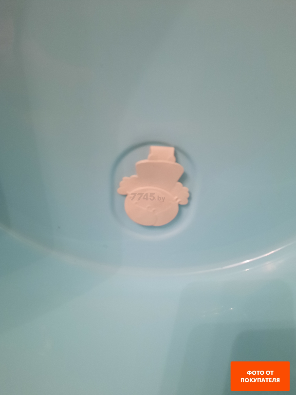 Ванночка детская LITTLE ANGEL Cool со сливом серо-сиреневый (LA4108СРН) - Фото 3