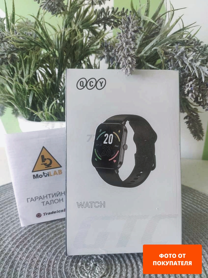 Умные часы QCY Watch GTC S1 Dark Grey (WA22GTCA)