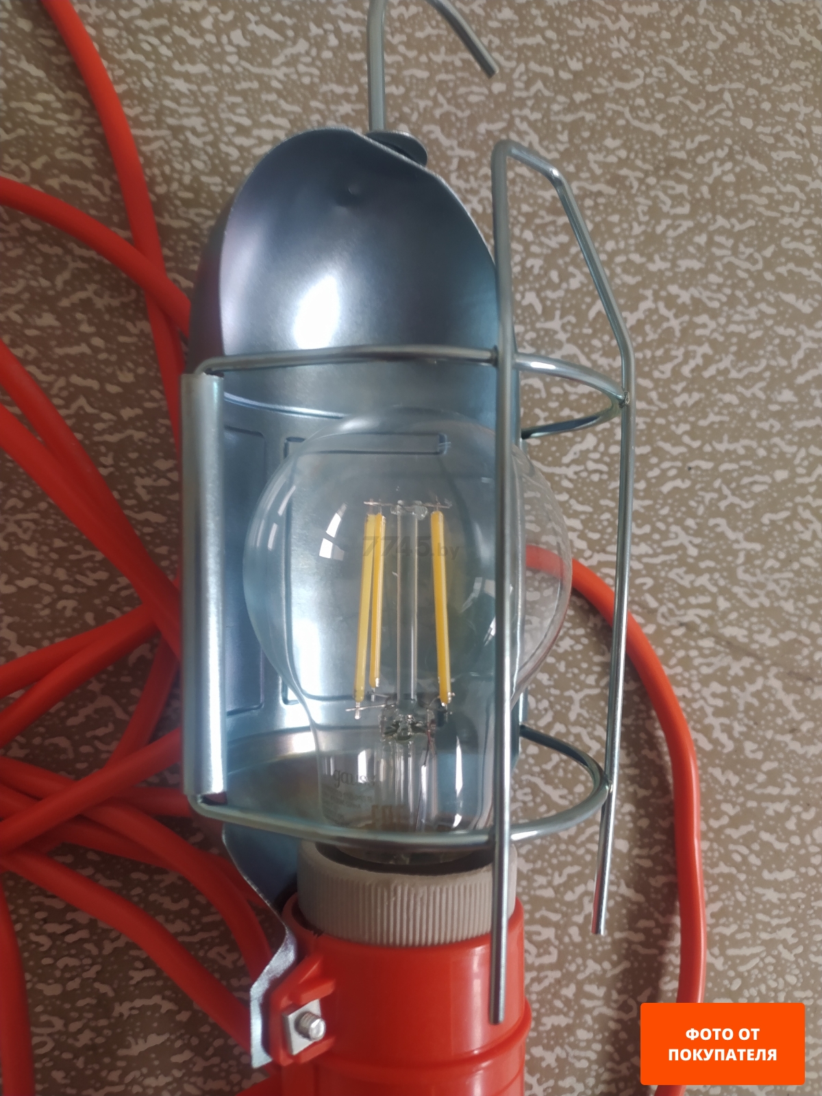 Лампа светодиодная филаментная Е27 Gauss Black Filament А60 10 Вт 4100K (102802210)