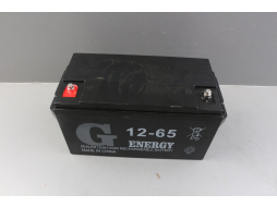 Аккумуляторная батарея G-ENERGY 12-65 (8396) уцененный (0127132200)