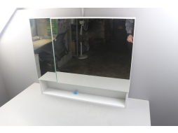 Шкаф с зеркалом для ванной AV ENGINEERING Florence 80 (AVE4441229) уцененный (0000080688)