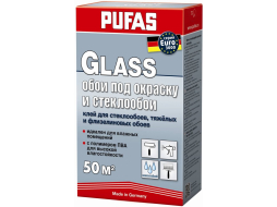 Клей обойный PUFAS Euro 3000 Glass для стеклообоев, тяжелых и флизелиновых 500 г
