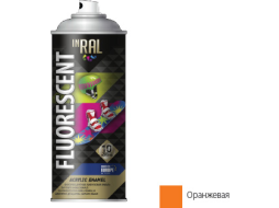 Краска-эмаль аэрозольная флуоресцентная INRAL Fluorescent Acrylic Enamel 