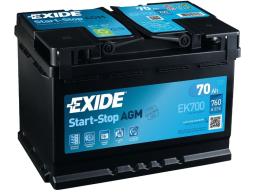Аккумулятор автомобильный EXIDE Start-Stop AGM