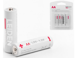 Батарейка AA LEIDEN ELECTRIC 1,5 V алкалиновая 4 штуки 