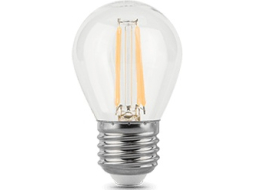 Лампа светодиодная филаментная E27 GAUSS Filament Globe dimmable 5 Вт 4100K 