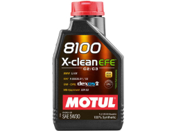Моторное масло 5W30 синтетическое MOTUL 8100 X-Clean EFE 1 л 