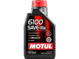 Моторное масло 5W20 полусинтетическое MOTUL 6100 Save-Lite 1 л 