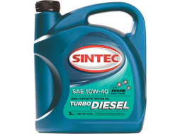 Моторное масло 10W40 полусинтетическое SINTEC Turbo Diesel