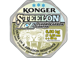 Леска монофильная KONGER Steelon Fluorocarbon Ice