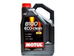 Моторное масло 5W30 синтетическое MOTUL 8100 Eco-Clean