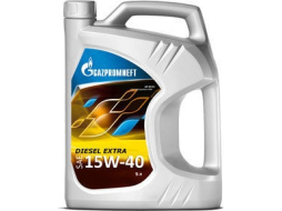 Моторное масло 15W40 минеральное ГАЗПРОМНЕФТЬ Diesel Extra 5 л 