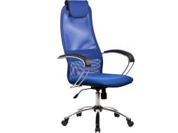 Кресло компьютерное METTA BK-8 CH 23 синий
