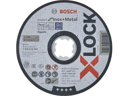 Круг отрезной 125х1x22.2 мм BOSCH X-LOCK Expert for Inox + Metal 
