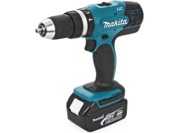 Дрель-шуруповерт аккумуляторная ударная MAKITA DHP 453 RFE 