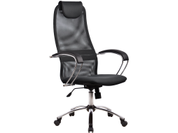 Кресло компьютерное METTA BK-8 CH 21 серый