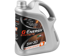 Моторное масло 5W30 синтетическое G-ENERGY Synthetic Super Start 5 л 
