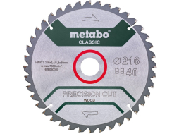 Диск пильный METABO Precision Cut Wood Classic