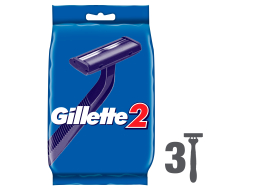 Бритва одноразовая GILLETTE 2 3 штуки (3014260282691)
