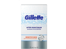 Бальзам после бритья GILLETTE Sensitive Skin 75 мл 